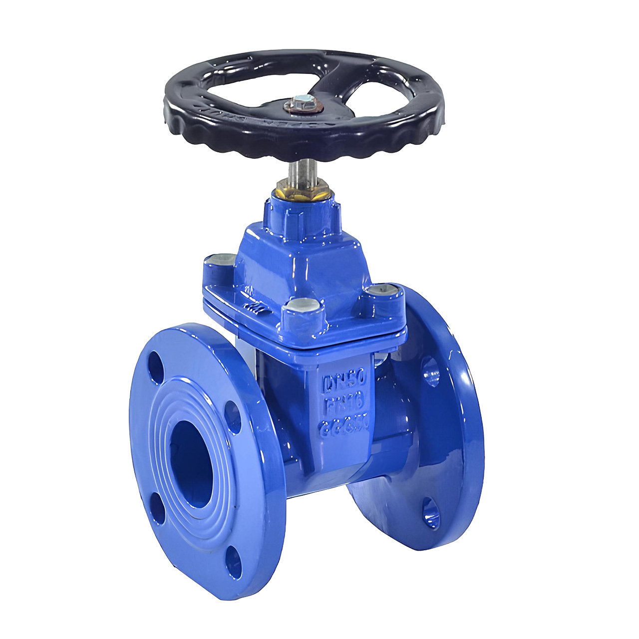 Задвижка чугунная клиновая 30ч39р (аналог МЗВ) Ду 150 Ру 16 (гайка лат.)